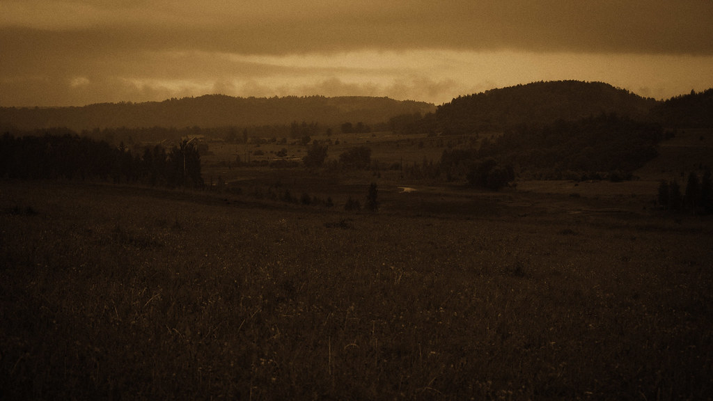 Paesaggio rurale che favorisce uno stato di depressione