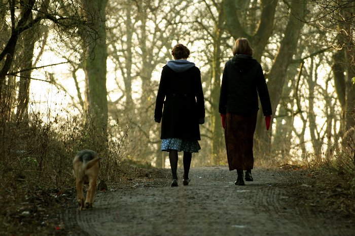 passeggiata tra amiche